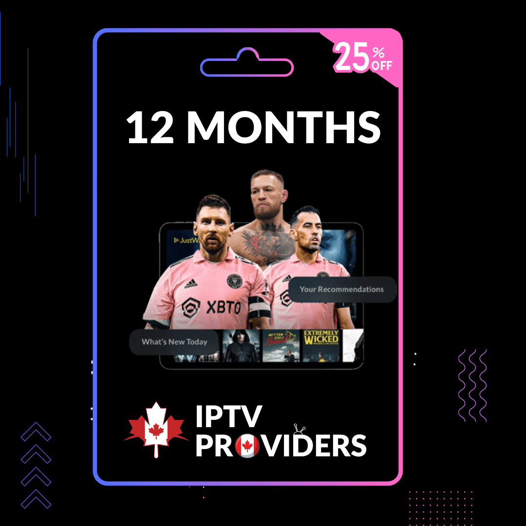 12-month IPTV package